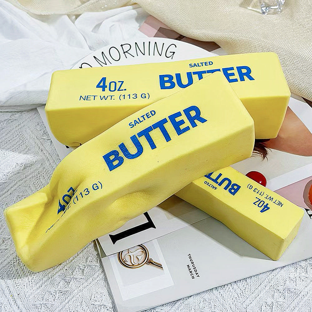 Realistic Butter Stick Slow Rebound Squishy Toy