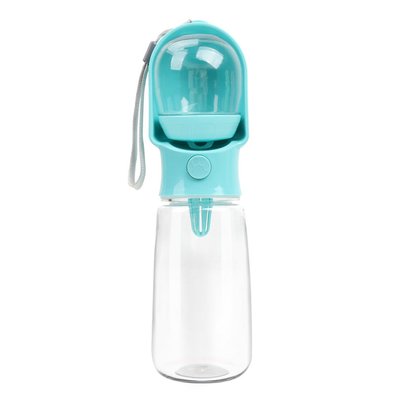 Portable Pet Water Bottle with Food Storage
