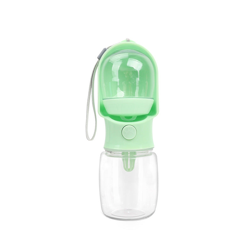 Portable Pet Water Bottle with Food Storage
