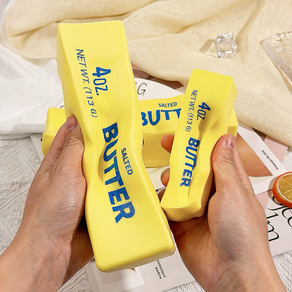 Realistic Butter Stick Slow Rebound Squishy Toy