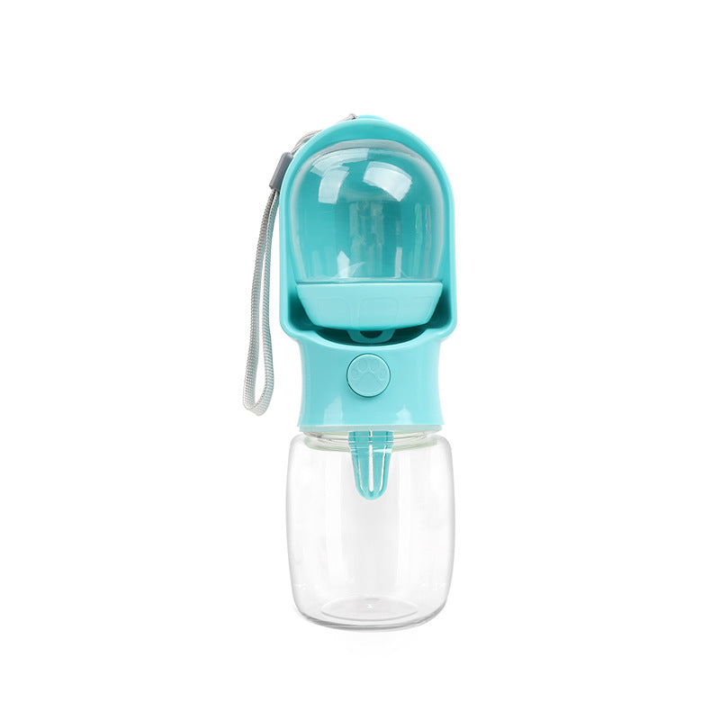 Portable Pet Water Bottle with Food Storage
